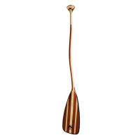 Ergonomically designed wooden paddle aligns both wrists for maximum efficiency and comfort when whitewater and expedition paddling.