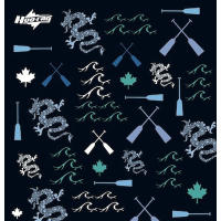 ONLY available from Wilderness Supply - the Dragonboat Hoo Rag seamless bandana