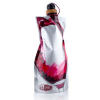 The Soft Sided Wine Carafe designed to transport your favorite wine into the backcountry- or just to your picnic.