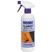 High performance spray on waterproofing for wet weather clothing and gear.