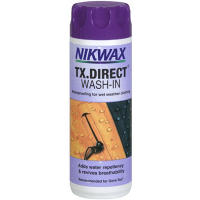 High performance wash-in waterproofing for wet weather clothing and gear.