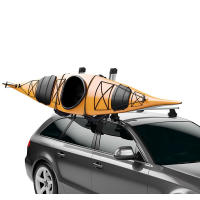 Easily load a kayak on your own with supports that lift up to 40 lbs of your kayak's weight