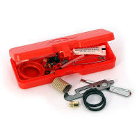 Maintenance and repair kit for WhisperLite liquid-fuel stoves and pump. Be prepared for anything with MSR's Expedition Service kits.