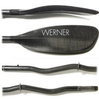 Werner's most advanced low-angle paddle, with their best paddling design features. You'll feel exceptionally light, buoyant strokes.