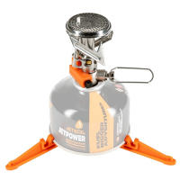 Pack it up, pack it in. This stove  still packs enough punch to quickly reach a rolling boil, with a four-turn regulator valve.