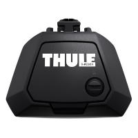 Easy-to-install foot for Thule Evo roof racks, for vehicles with raised railings.