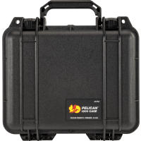 Protect sensitive gear with the Pelican 1200 Protector Case. Rugged, watertight protection, with a purge valve and durable hardware.