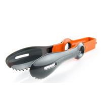 Backcountry tongs with unique pivoting handles