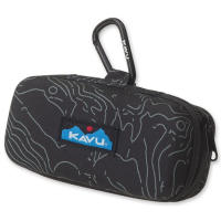 Keep your shades protected with this semi hard accessory.glasses case,  with zip closure and carabiner clip.
