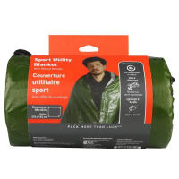 Shop the SOL Sport Utility Blanket, a durable heat-reflective emergency blanket with 80% thermal reflectivity, reinforced grommets and weather protection.