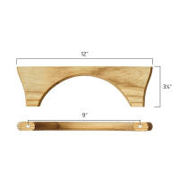 An ash seat hanger for canoes, or for those looking for the most robust seat hanging solution.