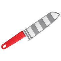 MSR's largest camp kitchen knife, the Alpine Chef’s Knife features a 6.5-inch modified Santoku design that excels at bigger chopping.