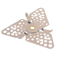 The lightweight Trillium Stove Base stabilizes MSR stoves on all types of terrain, including snow, talus, and gravel.