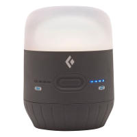 An ultra-bright basecamp lantern with a three-way power source, the Moji Charging Station also acts as portable power.