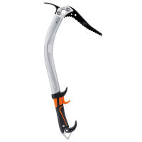 Technical ice tool for climbing ice and mixed routes up to a high level of difficulty.