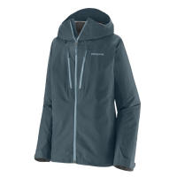 Patagonia Women’s Triolet Jacket delivers rugged 3-layer GORE-TEX waterproof, windproof protection with pit zips, a helmet-compatible hood and RECCO® reflector.