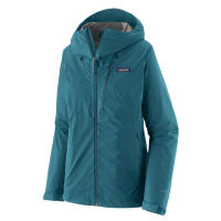 Patagonia Women’s Granite Crest Rain Jacket delivers lightweight H2No® 3-layer waterproof protection with pit zips, an adjustable hood and packable performance.