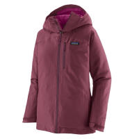 Patagonia Women’s Insulated Powder Town Jacket delivers waterproof H2No® protection, recycled Thermogreen® warmth, pit zips and a helmet-compatible hood for skiing and snowboarding.