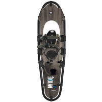 The widest aluminum snowshoe on the market.  Great for hunters, forestry workers, or anyone walking in deep snow.