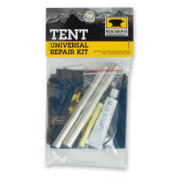 Be ready for unexpected tent damage with the Mountainsmith Tent Field Repair Kit, including pole sleeves, fabric patches, seam sealer, thread and zipper pulls.