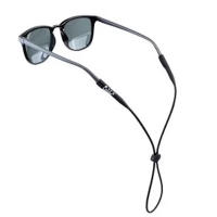 Secure thin-arm eyewear with Cablz 16" Adjustable Silicone SKINNYZ Ends. Lightweight, waterproof, stretchy and designed for slim frame ends.