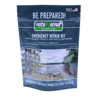 Be ready for unexpected damage with the Patch N’ Protect Emergency Repair Kit. Includes heat-moldable patches and water-activated heaters for field repairs.