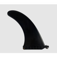 Blu Wave 9” screw-in centre fin with fin screw and plate. Classic dolphin shape fits standard US fin boxes for reliable performance on flat water and small waves.