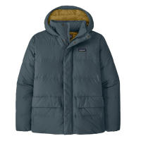Patagonia Men’s Sisar Down Hoody Jacket combines 600-fill Recycled Down, a durable recycled shell and adjustable hood for versatile cold-weather warmth.
