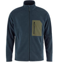Fjällräven Men’s Kaipak Fleece is a lightweight recycled Polartec® midlayer with raglan sleeves, flatlock seams and secure zippered pockets for trekking and everyday wear.