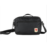 Fjällräven High Coast Crossbody is a lightweight 3L recycled polyamide bag with a removable padded strap and organized storage for travel, errands and everyday essentials.
