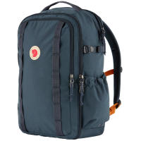 Fjällräven Färden Carry On Pack 30 is a durable 30L travel backpack with split-open packing, organized storage, trolley attachment and a padded 16" laptop compartment.