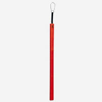 A rope protector for use on static rope in areas where there is a risk of the rope contacting the rock.